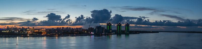 The night fell on the city фото превью