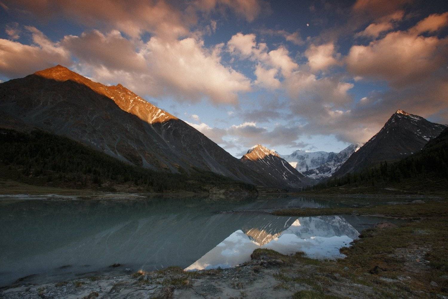 путешествия, белуха, алтай, туризм, исследование, пейзаж, горы, катунский хребет, аккем, Александр Нерозя