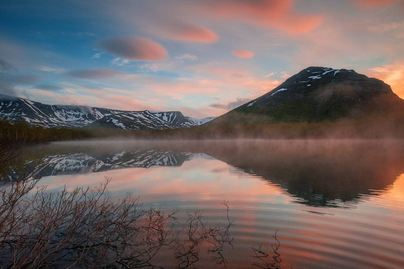хибины, лето, кольский, заполярье, север, ночь, полярный день,, Роман Горячий