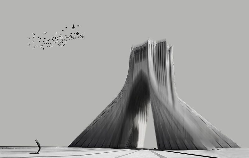 Iran Tehran Azadi Freedom Conceptual Freedom фото превью