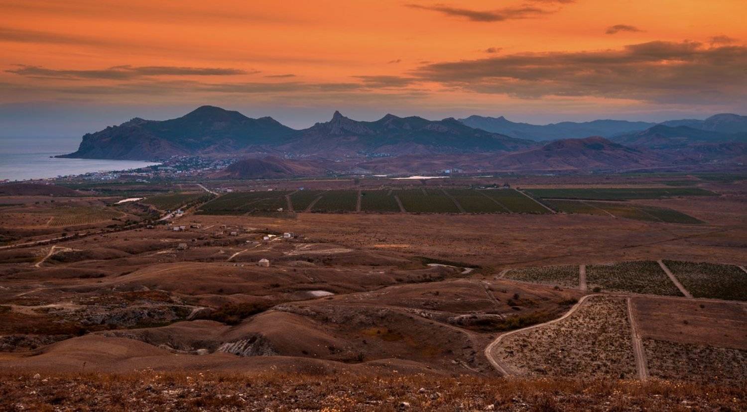 коктебель, вечер, осень, сентябрь, Галанзовская Оксана