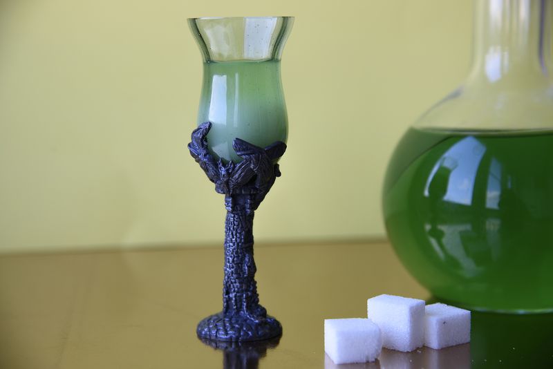 абсент, алкоголь, напиток, полынь, сахар Абсент фото превью