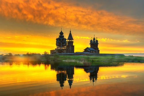 остров Кижи. Карелия...