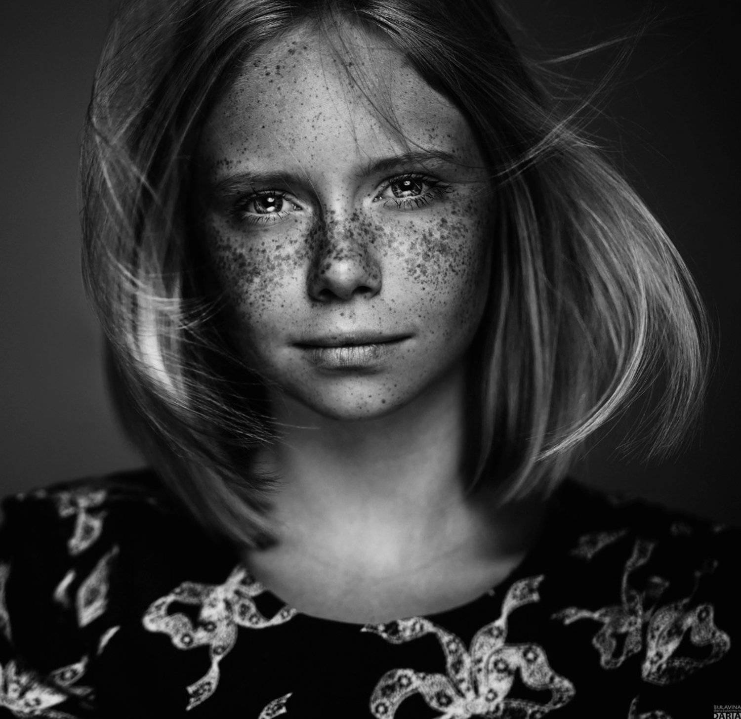 портрет,  булавина, веснушки, Дарья Булавина
