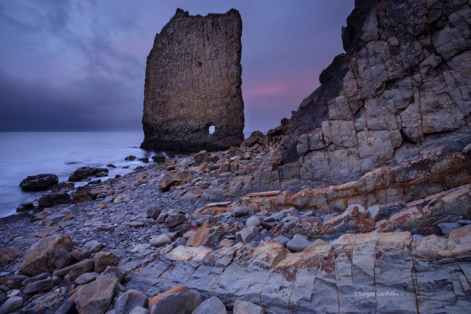 скала парус, краснодарский край, черное море, чёрное море, скала, Сергей Гарифуллин