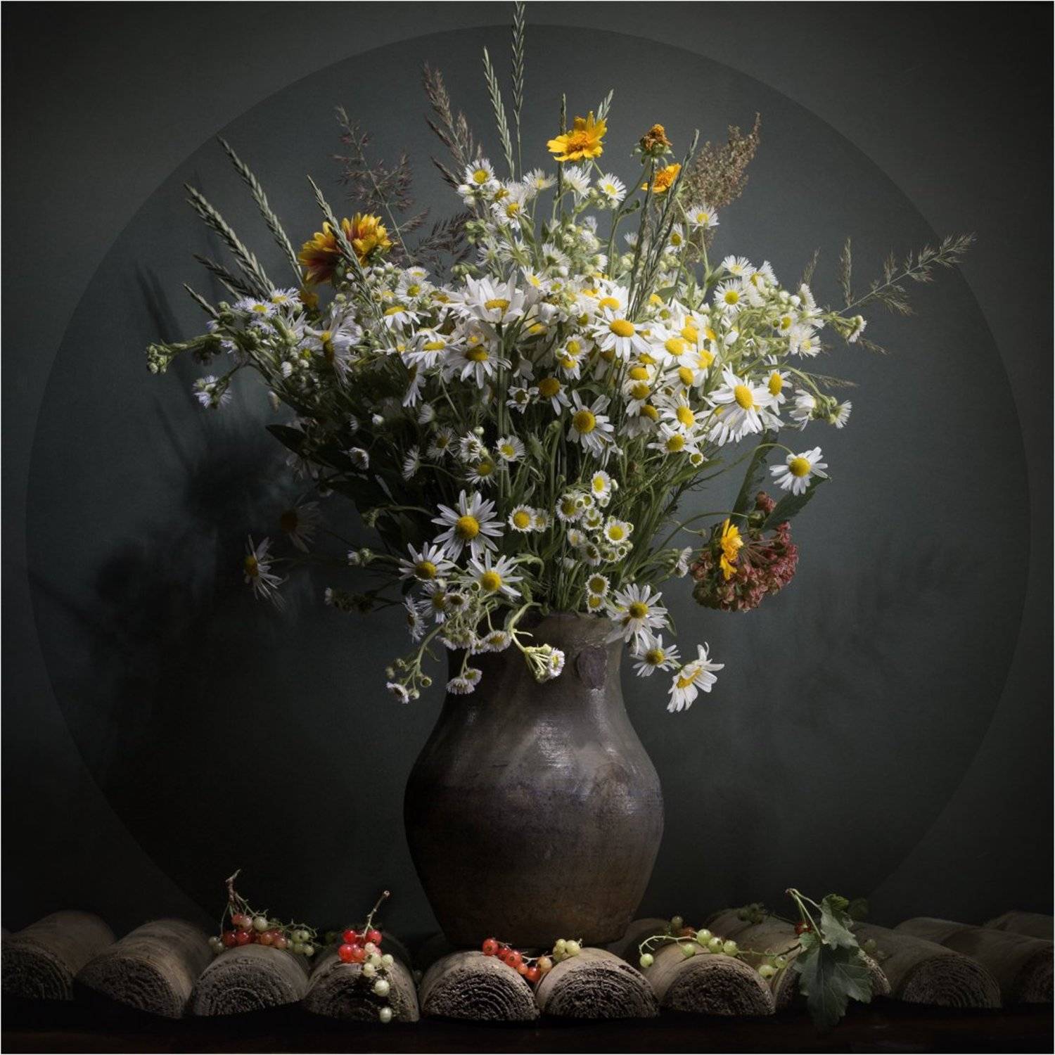 лето, натюрморт, ромашки, цветы, Якшина Валентина