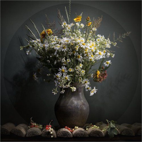 Цветы лета. Ромашки