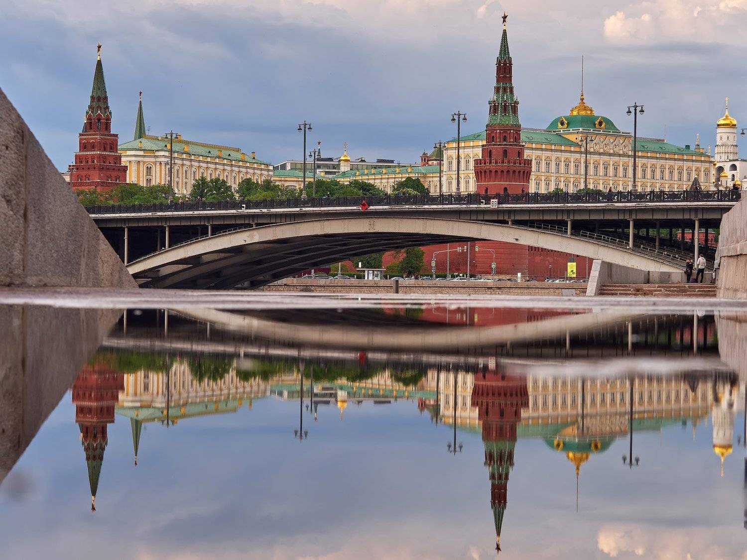 город, пейзаж, вода, архитектура, отражение, кремль, Конев Сергей