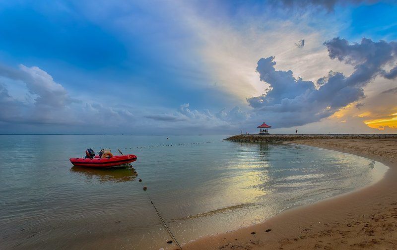 пейзаж, морской,путешествие,рассвет,пляж,ИндонезияББали, Еще раз про Бали.. фото превью