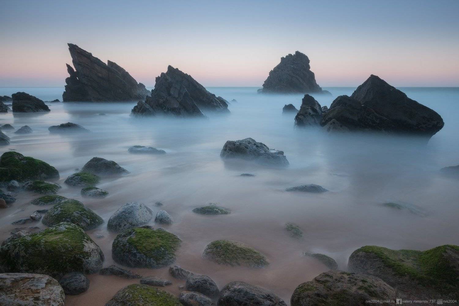 Небо, пейзаж, море, закат, вода, пляж, путешествия, остров, синий, солнце, океан, скала, вечер, морской пейзаж, рассвет, акула, серфинг, португалия, побережье, бухта, Адрага, Синтра, Кашкайш, Прая Да Адрага, Валерий Романов