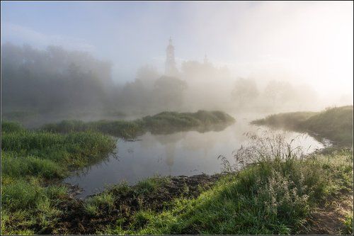 Утро на реке Шерна