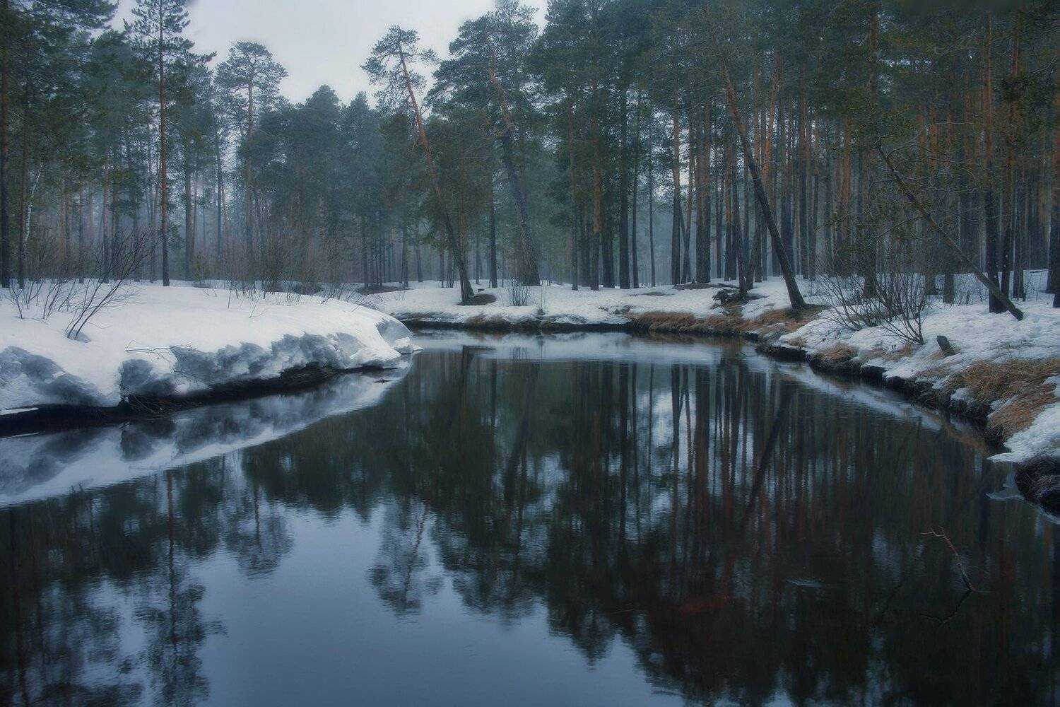 югра,река пим, Борис Полозков