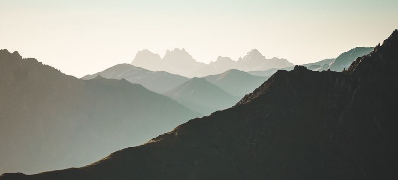 утро в горах фото превью