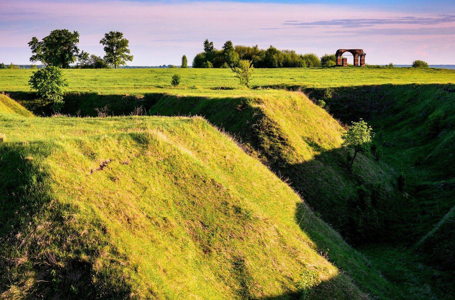 старая рязань, городище, вечер, Владимир Штыриков
