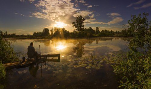 Рыбалка в тишине