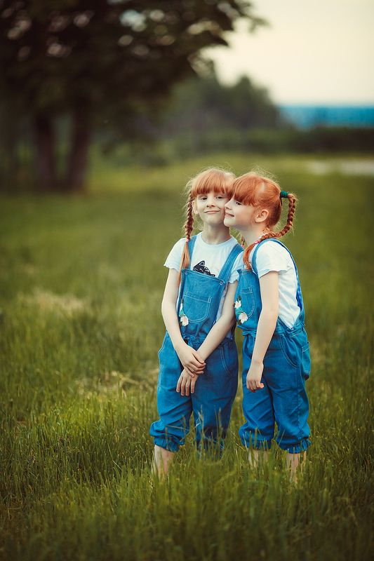 Сестрички-лисички фото превью