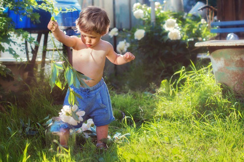 портрет, ребенок ... фото превью