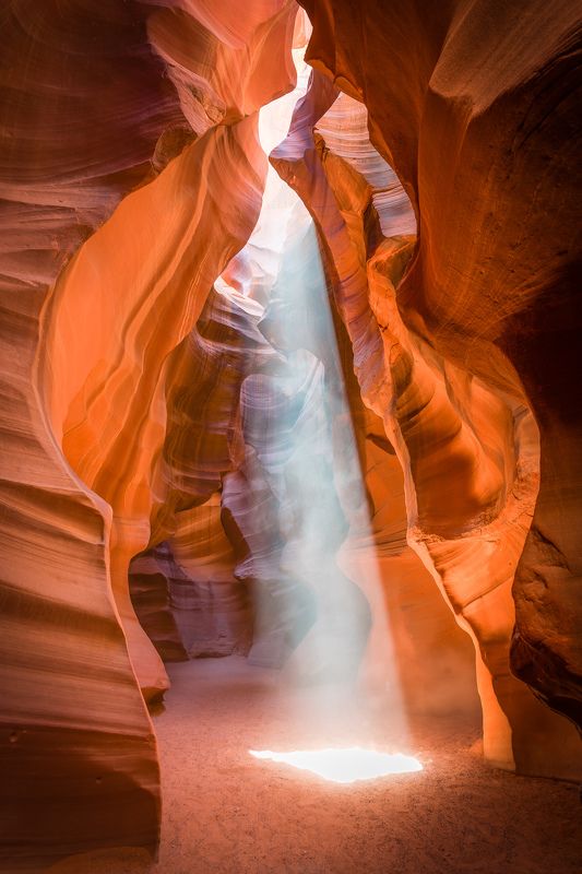 аризона, каньон антилопы, луч, сша Луч фото превью