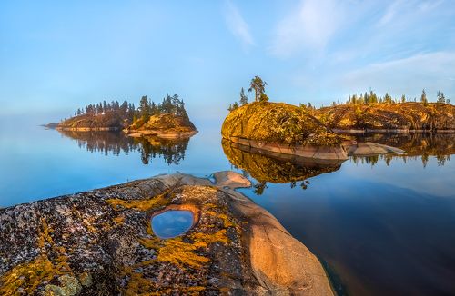 Синева воды и золото шхер