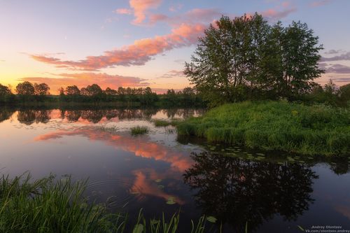 Утренний пейзаж.