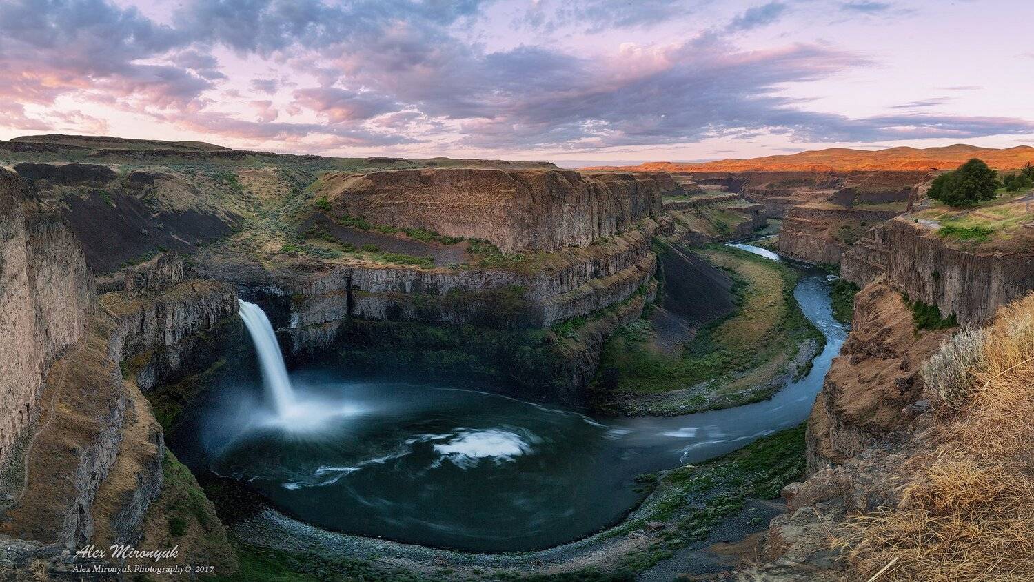 палуз, водопад, сша, каньон, пустыня, путешествие, фото-тур, панорама, Alex Mironyuk