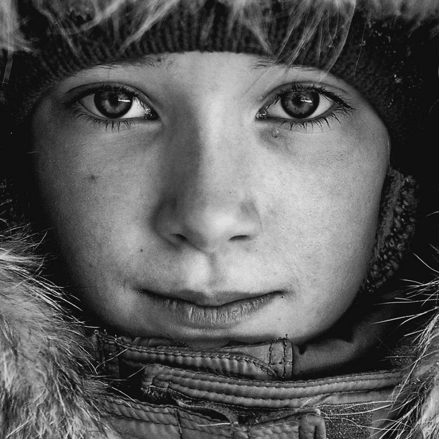 апатиты, девочка, портрет, взгляд, глаза, чб, девушка, Николай Смоляк