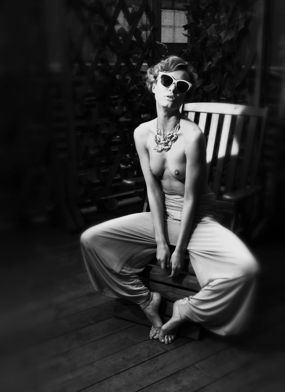 На веранде фото превью