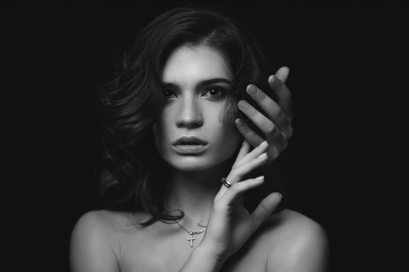 девушка, 2017, портрет, portrait, глаза, прическа, pretty Portrait фото превью