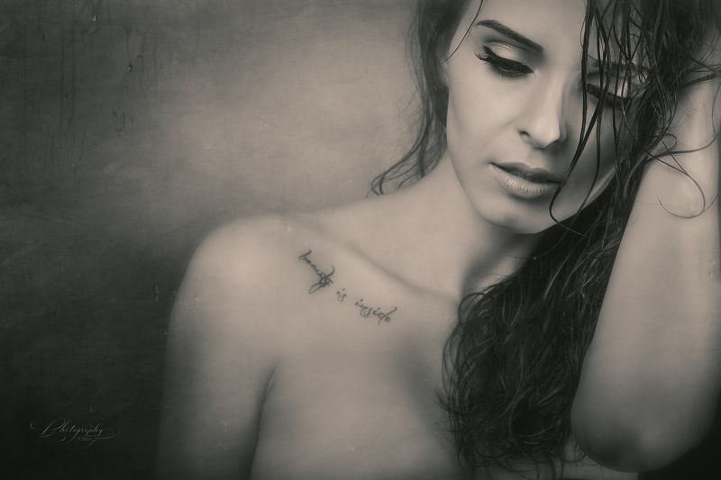 portrait, black & white IsaBela фото превью