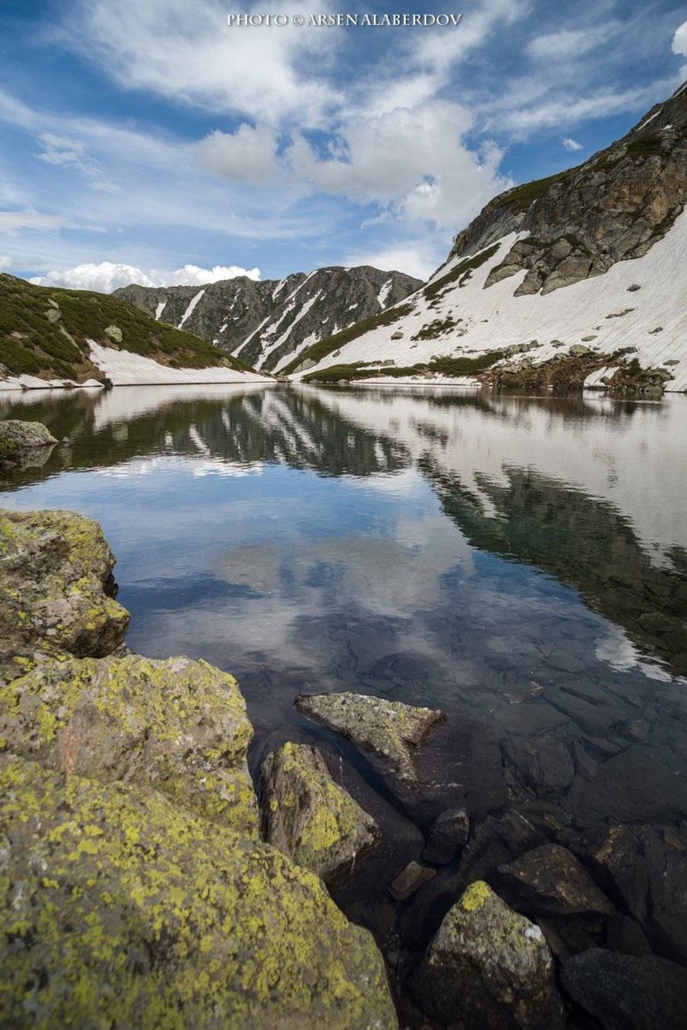 горы, предгорья, хребет, вершины, пики, озеро, лёд,отражение,снег,скалы, холмы, долина, облака, путешествия, туризм, карачаево-черкесия, кабардино-балкария, северный кавказ, Арсен Алабердов