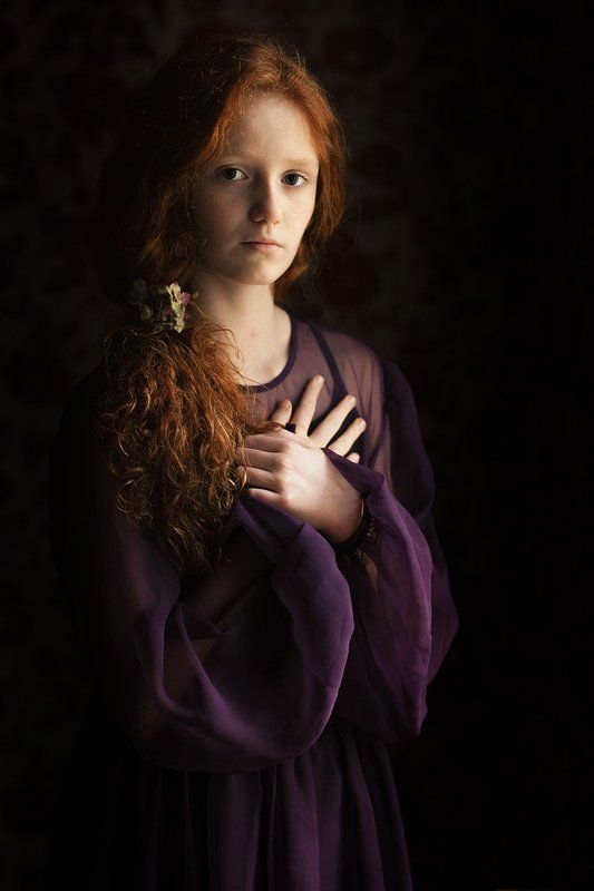 portrait girl child Jagoda фото превью