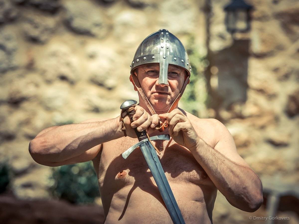 portrait knight spain hammer men summer, Горковец Дмитрий