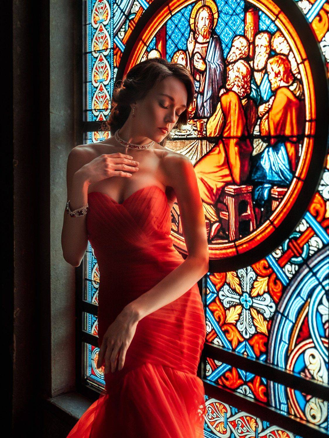 портрет, студия, девушка, portrait, indoors, studio, girl, Евгений Маркалев