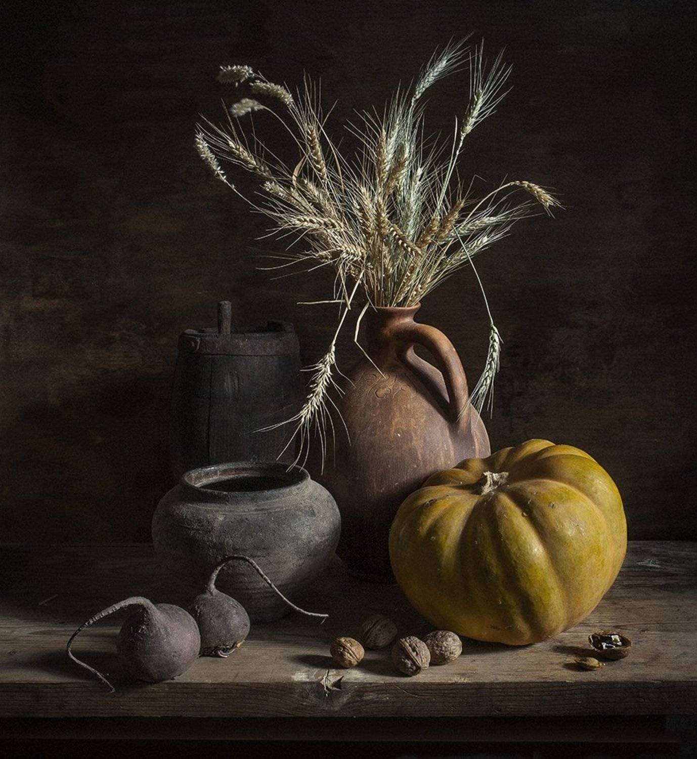 натюрморт, still life, тыква, Евгений Корниенко