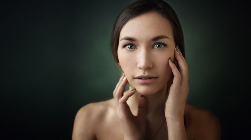 portrait, портрет, девушка, girl, beautyfull, eyes. hair, позирование, базаров @bazarov_photography фото превью