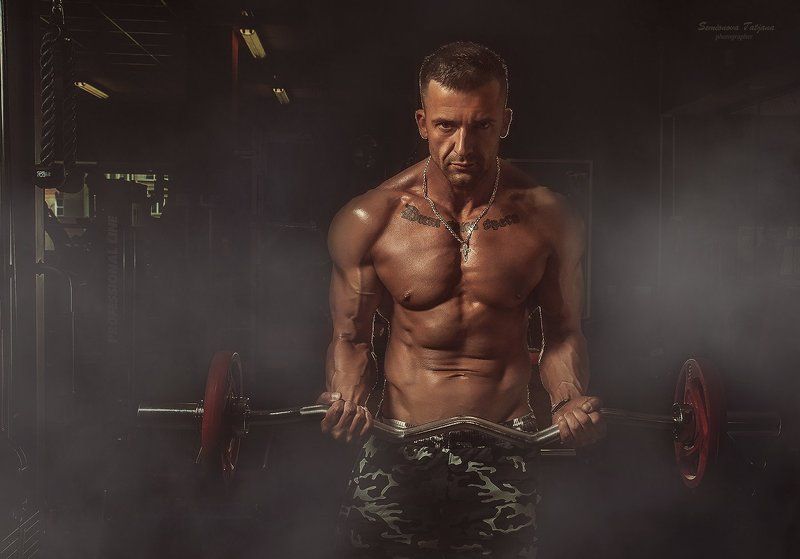 спорт, атлет, фигура, мышцы Атлет фото превью