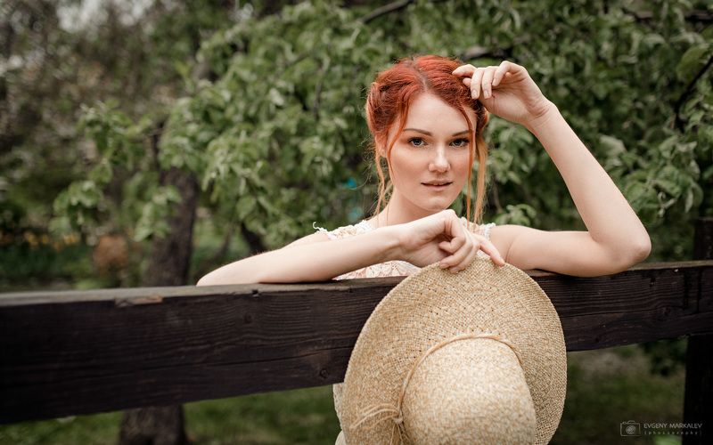 портрет, девушка, portrait, girl, planair Таша фото превью