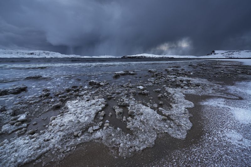 Териберка...смеркалось.... фото превью