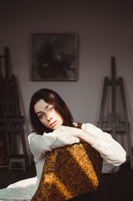 девушка, художница, муза, свет Concordia / Гармония души фото превью