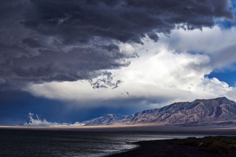 Озеро Алаколь, Алматинская область, Казахстан фото превью