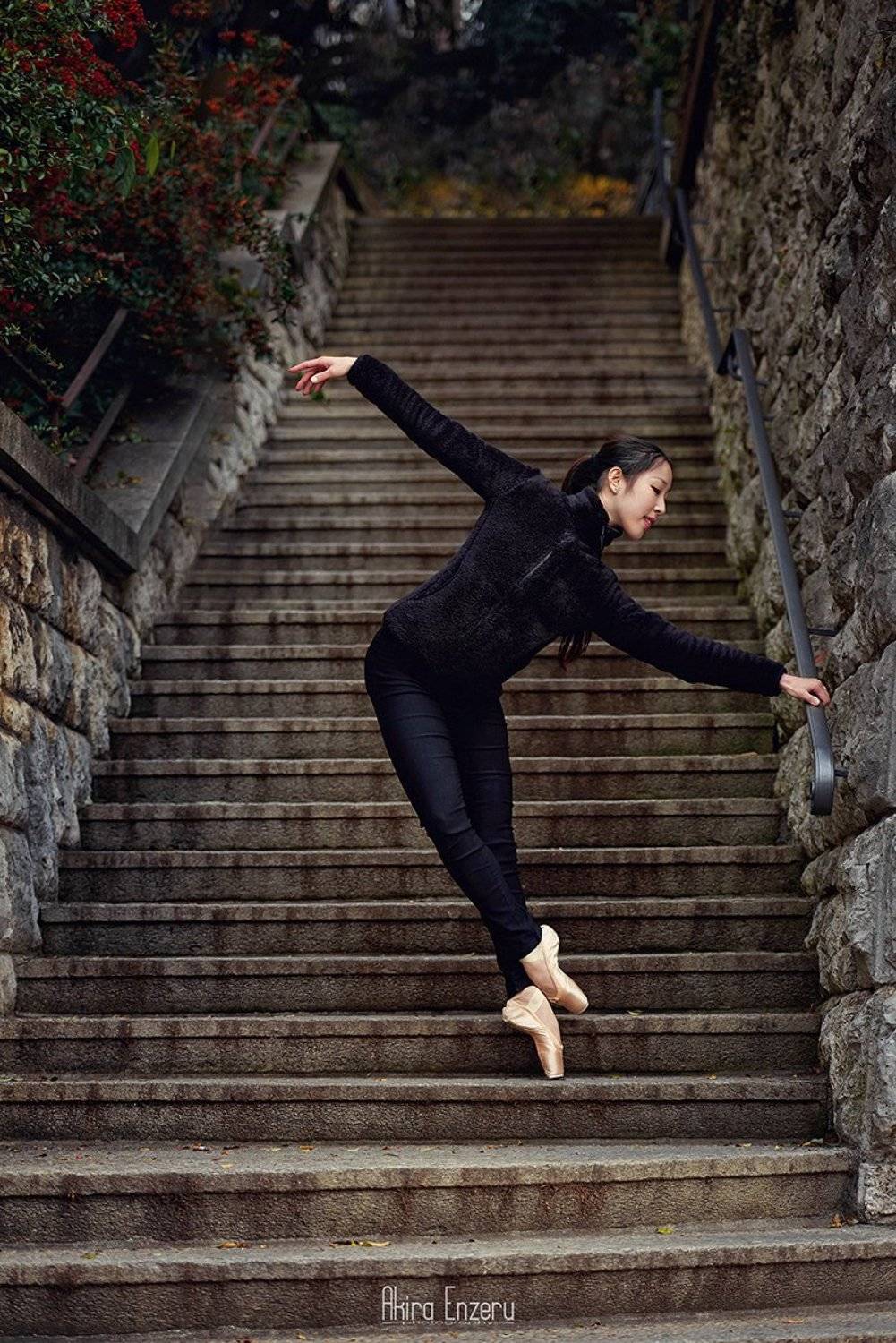 portrait, outdoor, ballet, ballerina, dance, Enzeru Akira
