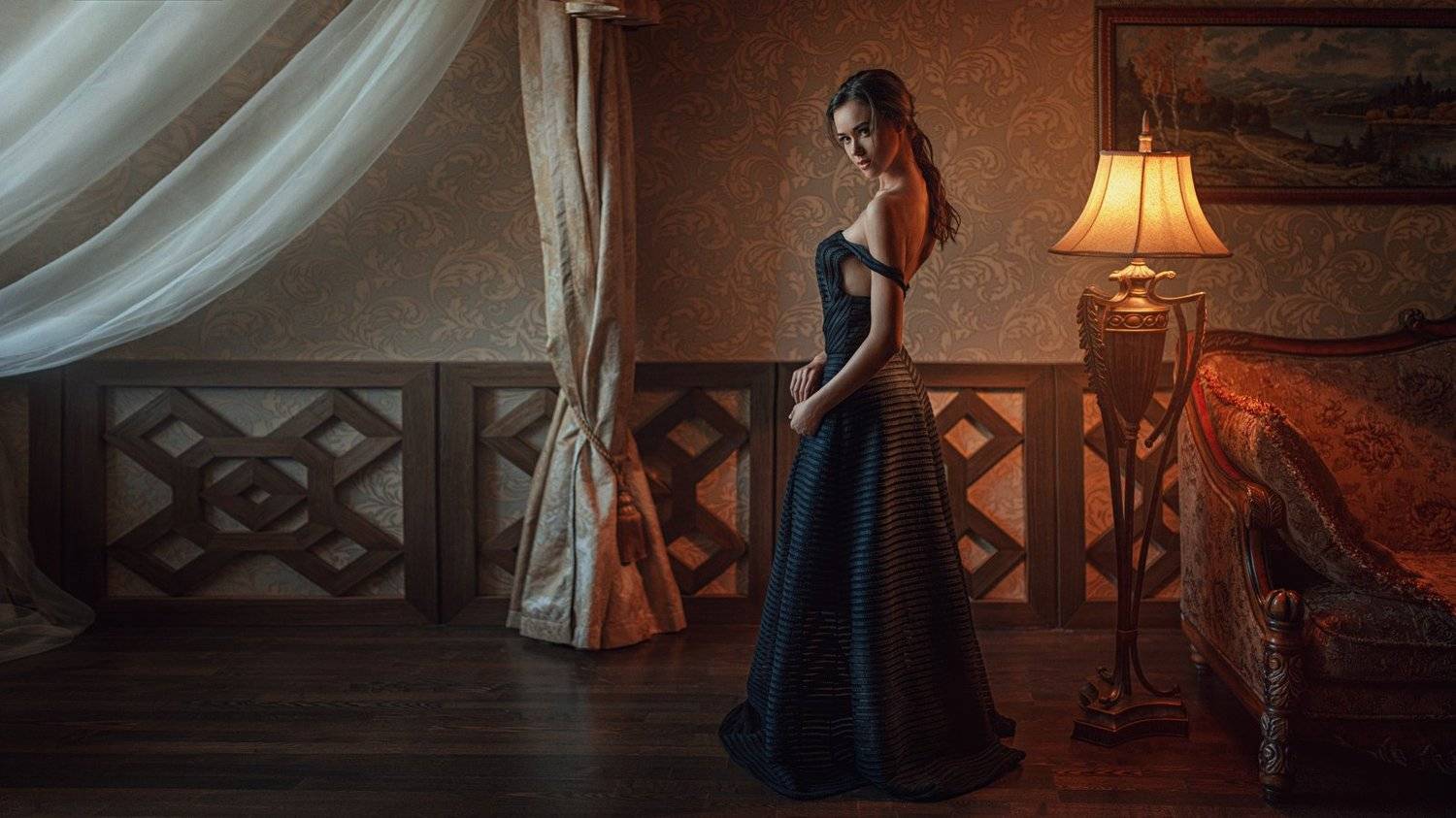 портрет, арт, модель, portrait, art, Георгий Чернядьев