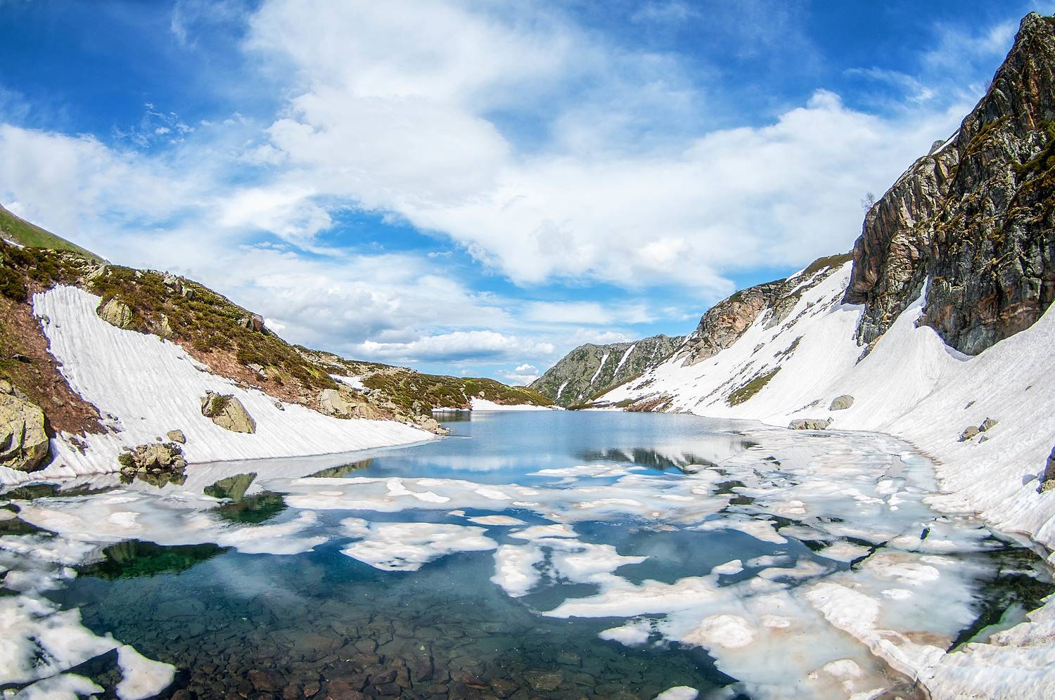 горное озеро, дукка, архыз, гудовцов, кчр, Иван Гудовцов