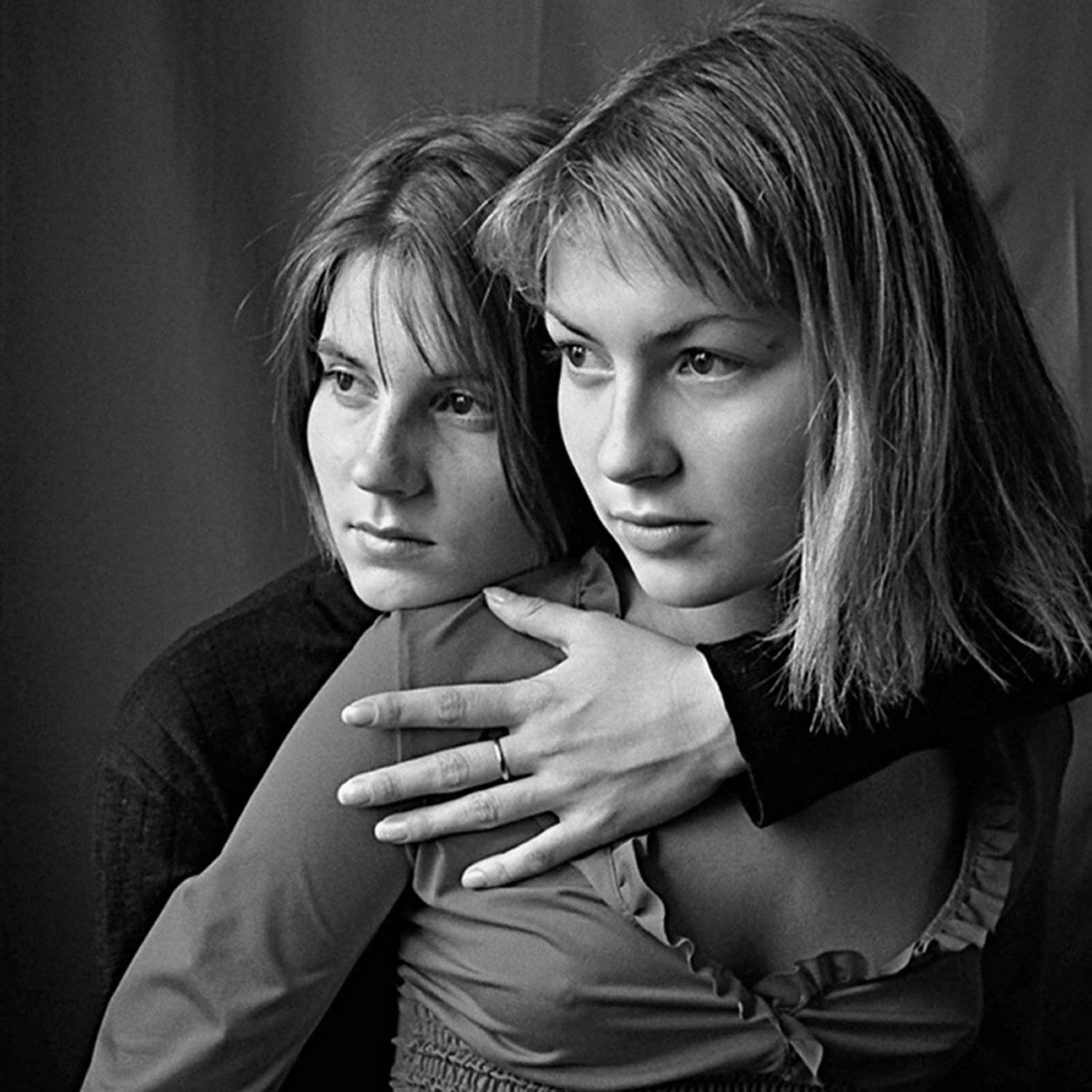 апатиты, девочка, портрет, взгляд, глаза, чб, девушка, Николай Смоляк