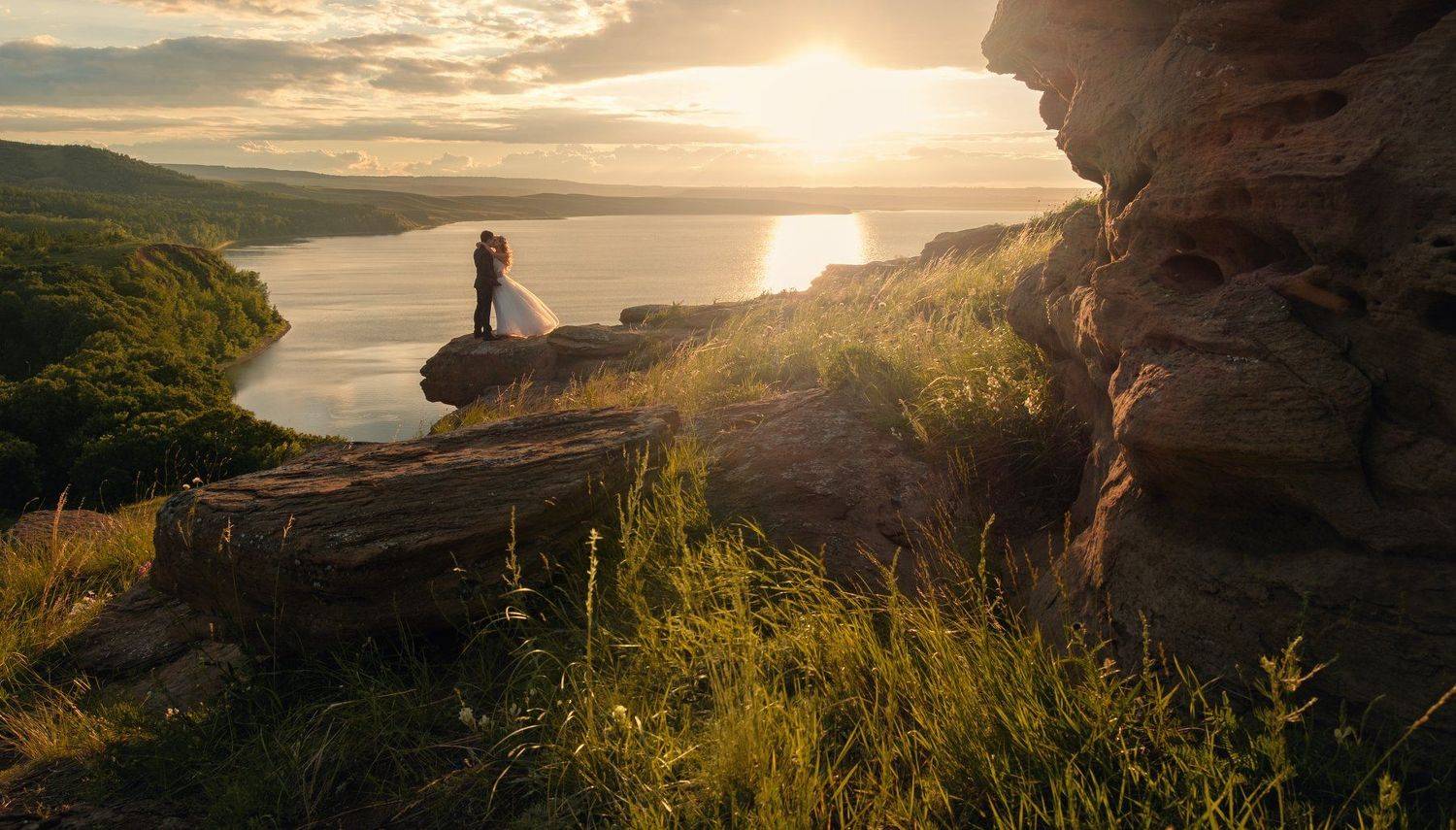 wedding, lake, nature, sunset, fujifilm, fujifilmru, , Роман Филиппов