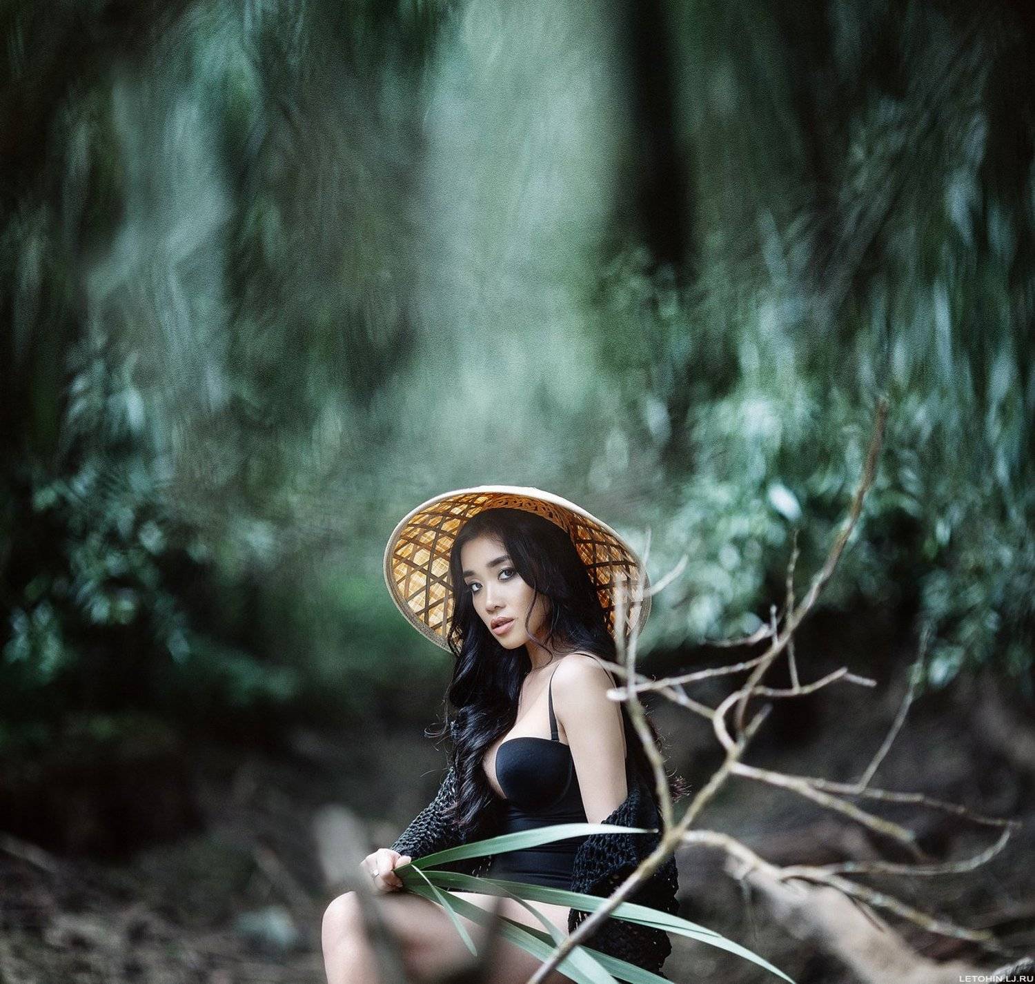 девушка, портрет, Иван Летохин