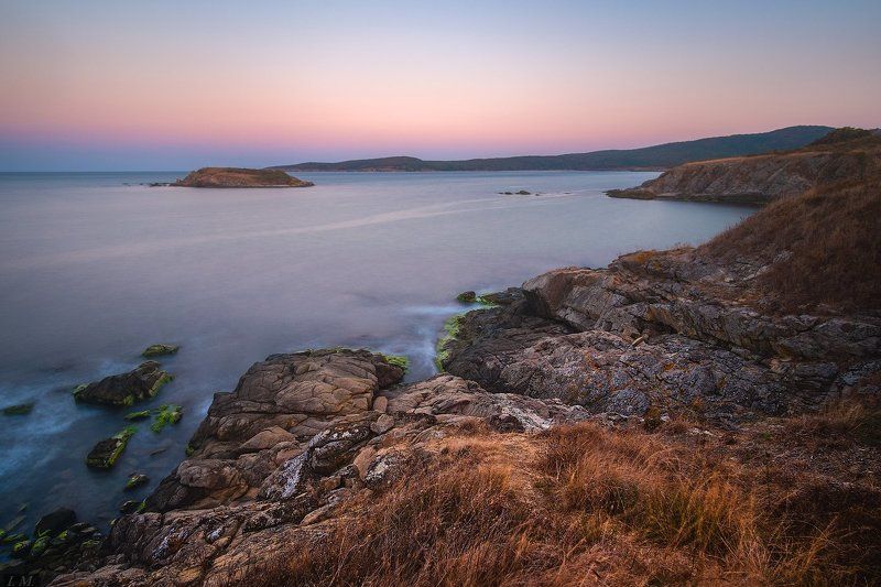 Bulgaria, Болгария, вечер, Свети Тома, Black sea, Dunes, Saint Thomas, island, long exposure St.Thomas Island фото превью