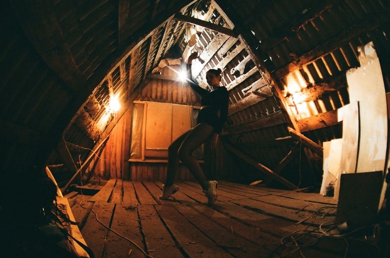 девушка, пленка, портрет Алёна фото превью