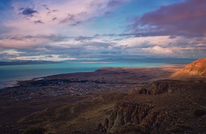 antrisolja, природа, пейзаж Вечерний Калафате фото превью