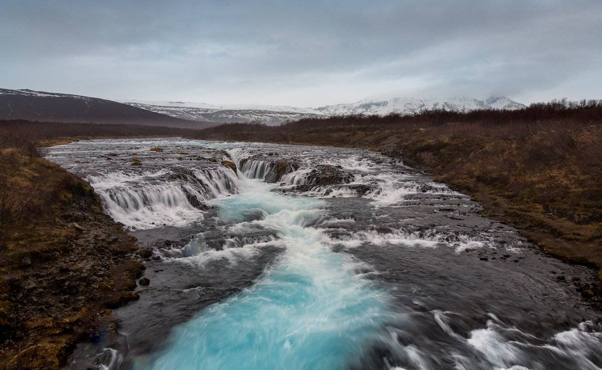 Bruarfoss, Iceland, водопад, Юрий Чернов